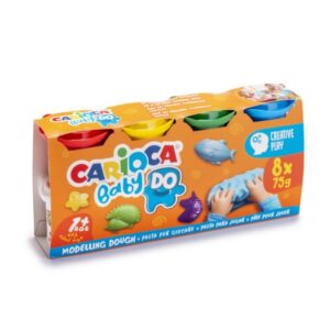 Set pasta modelat Baby Do 1+, 8 x 75gr Carioca