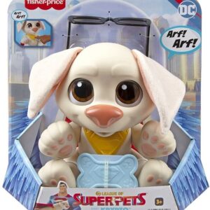 Jucarie interactiva DC Super Pets Baby Krypto Fisher Price