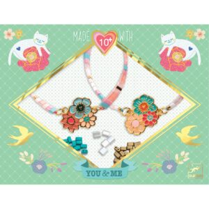 Set de creare bijuterii Flori DJECO