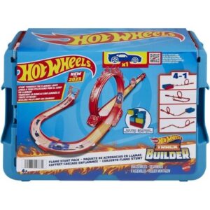 Set de joc Hot Wheels Track Builder Tematica focului MATTEL