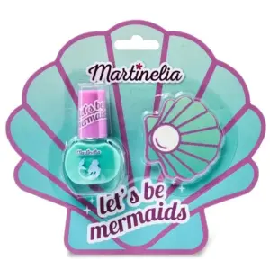Set lac de unghii si pila Nail duo Let's Be Mermaids Martinelia
