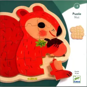 Puzzle lemn Veverita DJECO