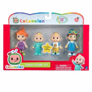 Set 4 figurine Familia CoComelon JAZWARES