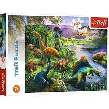 Puzzle - 200 - Predatory dinosaurs