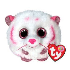 Pink/white tiger 8 cm