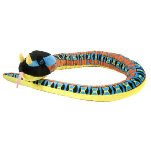 Jucarie de plus Sarpe Vipera cu corn 135cm Wild Republic