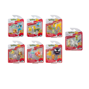 Set 3 Figurine Pokemon JAZWARES