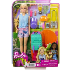 Papusa Barbie si accesorii pentru camping MATTEL