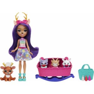 Set joc Enchantimals prietene Danessa si Sprint MATTEL