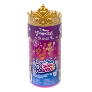 Set cu mini-papusa Disney Princess Royal Color Reveal MATTEL