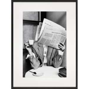 Panou cu rama 62x82cm Espresso Time Ablo Blommaert