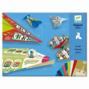 Set Creativ Origami. Avioane DJECO