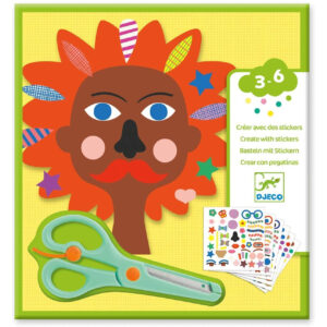 Cartie cu abtibilduri - Coafor Djeco