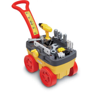 Carucior de tras atelier cu unelte de lucru 19 p. Ecoiffier