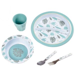 Set vase cadou albastru Beaba