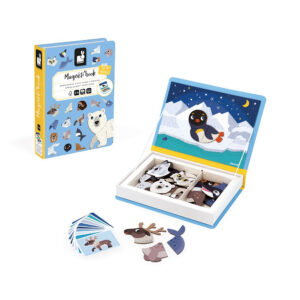 Joc educativ magnetic Animale polare Janod