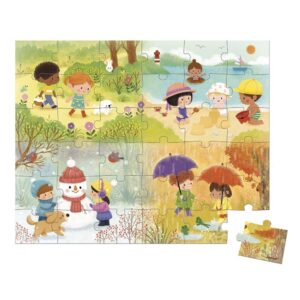Puzzle Anotimpuri 36pcs