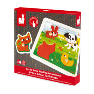 PUZZLE TACTIL - PRIMELE MELE ANIMALUTE