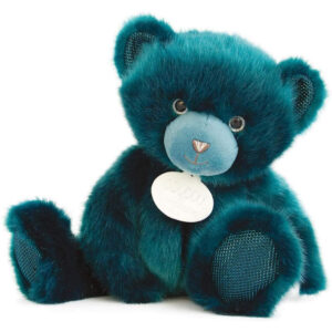 Jucarie plus Ursulet albastru 30 cm DOUDOU