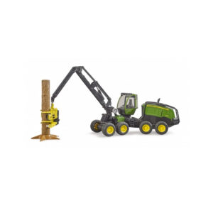 Tractor forestier John Deere 1270G, cu graifar Bruder