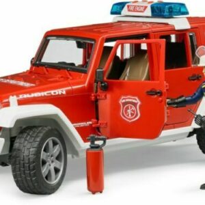 Jeep Wrangler cu pompier Bruder