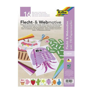 Set de creatie pentru impletire hartie A4 Folia