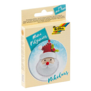 Set de creatie din fetru Santa Claus, 14 piese Folia