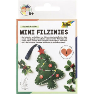Set de creatie din fetru Christmas Tree, 21 piese Folia