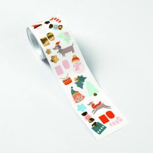 Rola stickere Winter 4m, 464 stickere Folia