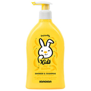 SANOSAN KIDS Gel de dus and Sampon Banana 400ml (6)