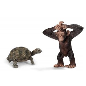 Chimpanzee set animale salbatice Schleich