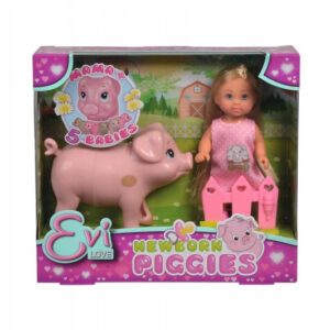 Simba papusa EL Welcom Piggis 12 cm