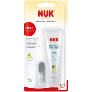 Pasta de dinti + degetar NUK (3-12 luni) (256396)