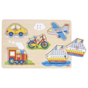 Puzzle sonor, Masini cu sunete de masini GOKI