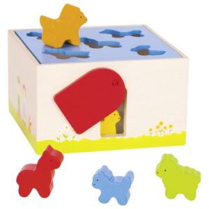Joc de sortare Animale de la ferma 5 piese GOKI