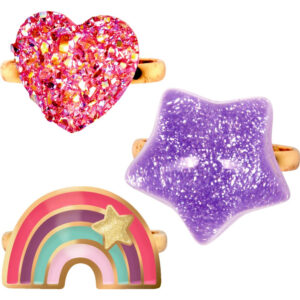 Inele Glitter and Gold in asort SPIEGELBURG