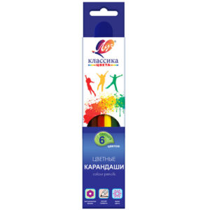 Creioane color 6 cul Classica Луч