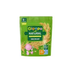 Terci de ovaz fara lapte hipoalergenic 5+luni 180g GIPOPO