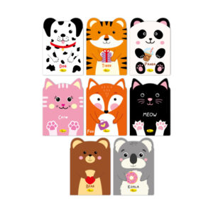 Carnet B6 Animalute 24 foi APELSIN