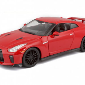 Model- NISSAN GT-R (asorti rosu,alb metalic, 1:24)