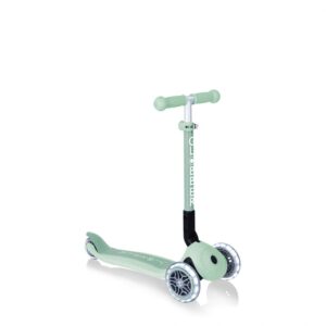 Trotineta Pliabil JUNIOR FOLDABLE ECOLOGIC LIGHTS (White Leds) Pistachio GLOBBER