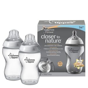 Biberon Closer To Nature 3+ luni 340 ml 2 buc.Tommee Tippee