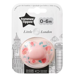 Suzeta ortodontica Little London silicon (0-6 luni) GRL 1 bucTommee Tippee