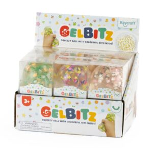 Jucarie minge antistres GelBitz Keycraft