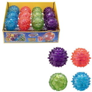 Minge antistress cu lumina Spikey Balls in asort. HTI