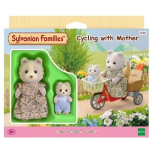 Pisica pe bicicleta Sylvanian Families