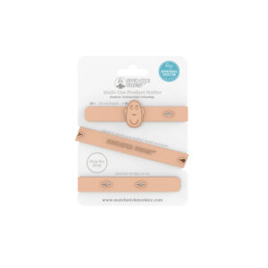 Suport Multifunctional pentru suzete si dentite (roz) Matchstick Monkey