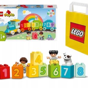 Trenul cu numere LEGO