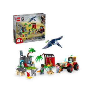 Centru de salvare pentru pui de dinozaur Jurassic World LEGO