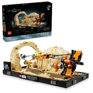 Diorama Cursa din Mos Espa Star War LEGO